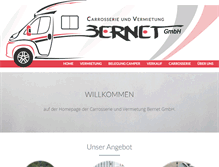 Tablet Screenshot of garage-bernet.ch